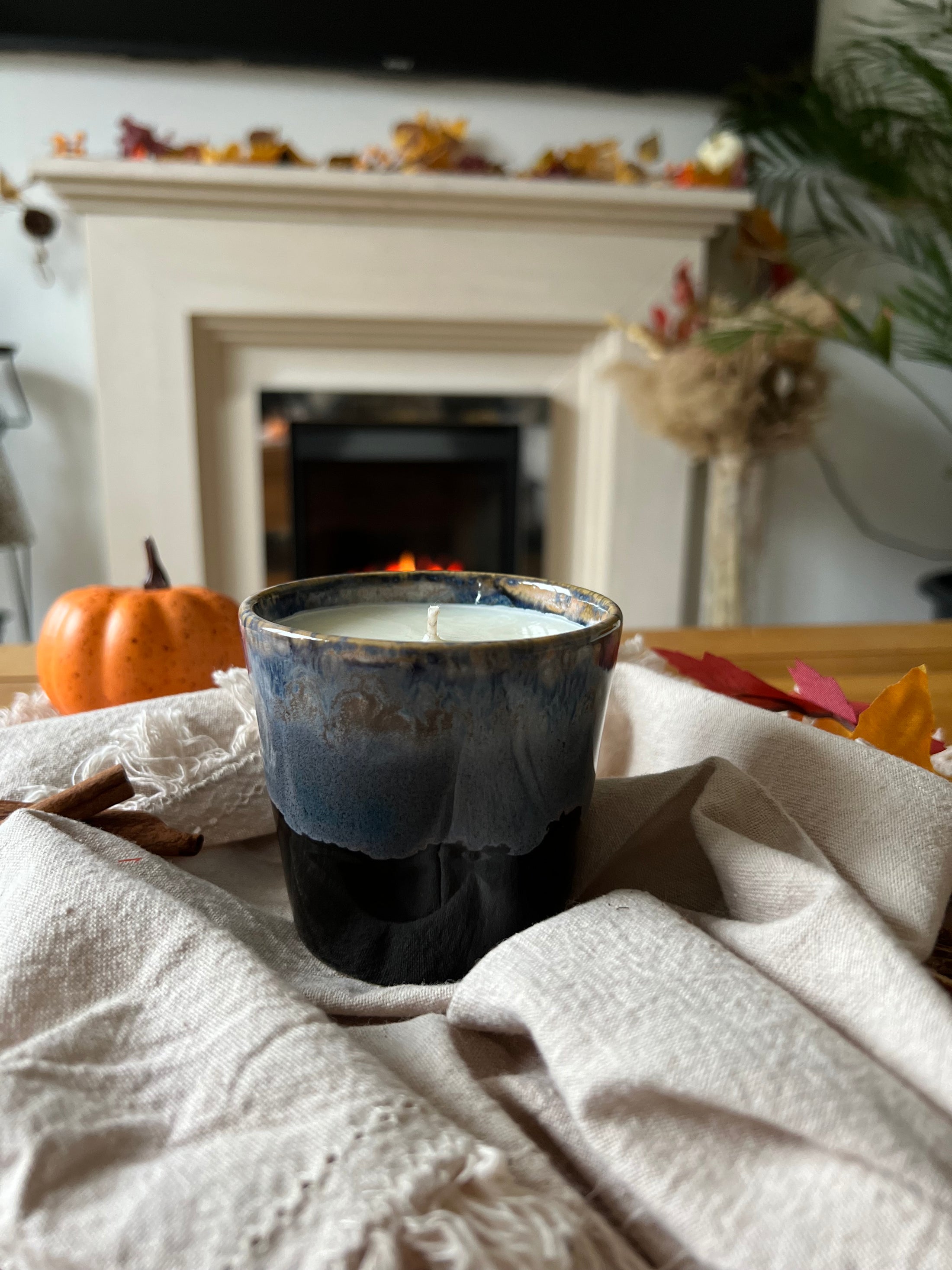 Christmas Fizz Aromatherapy Candle | Coffee Cup Candle