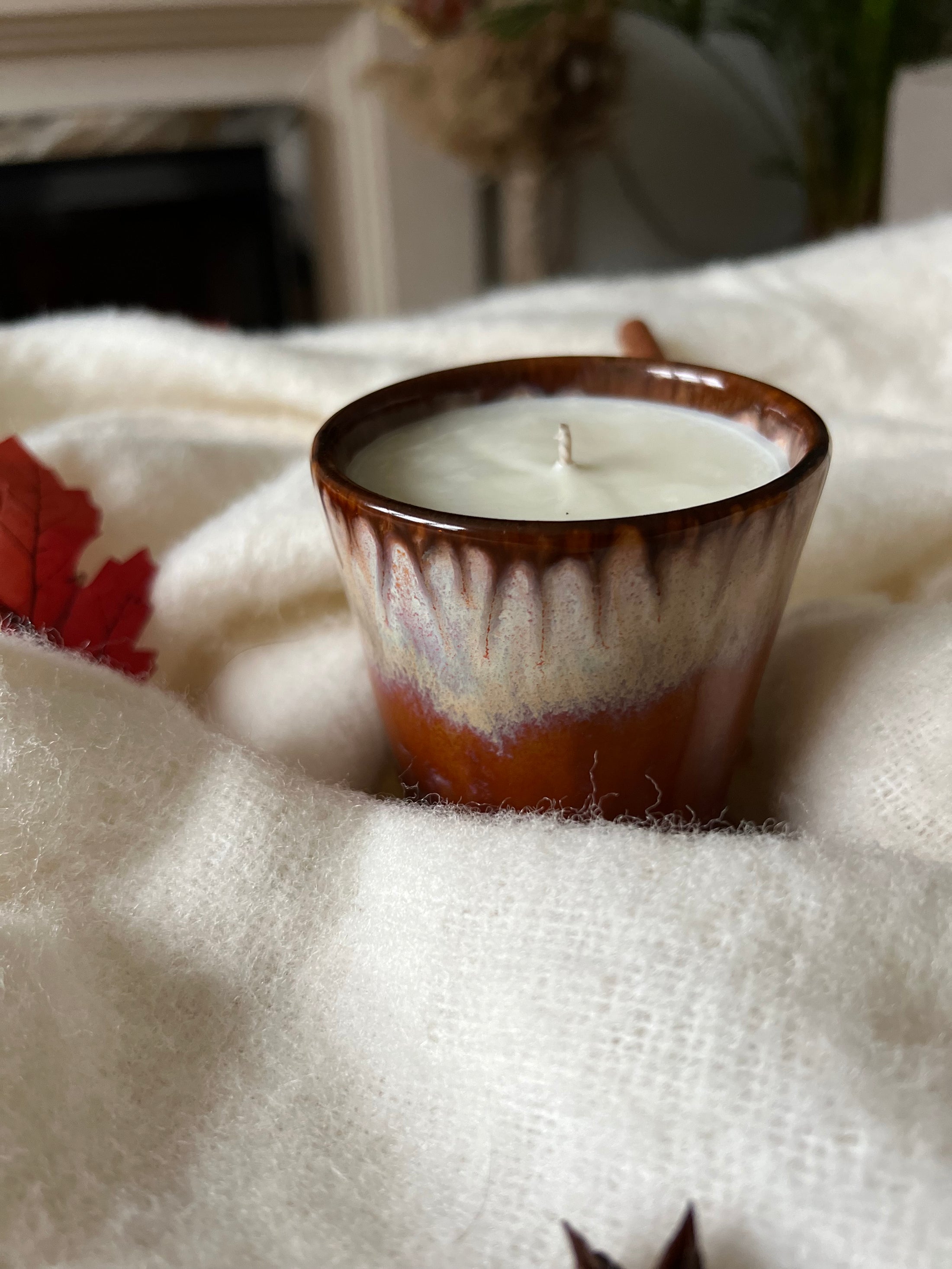 Christmas Fizz Aromatherapy Candle | Coffee Cup Candle