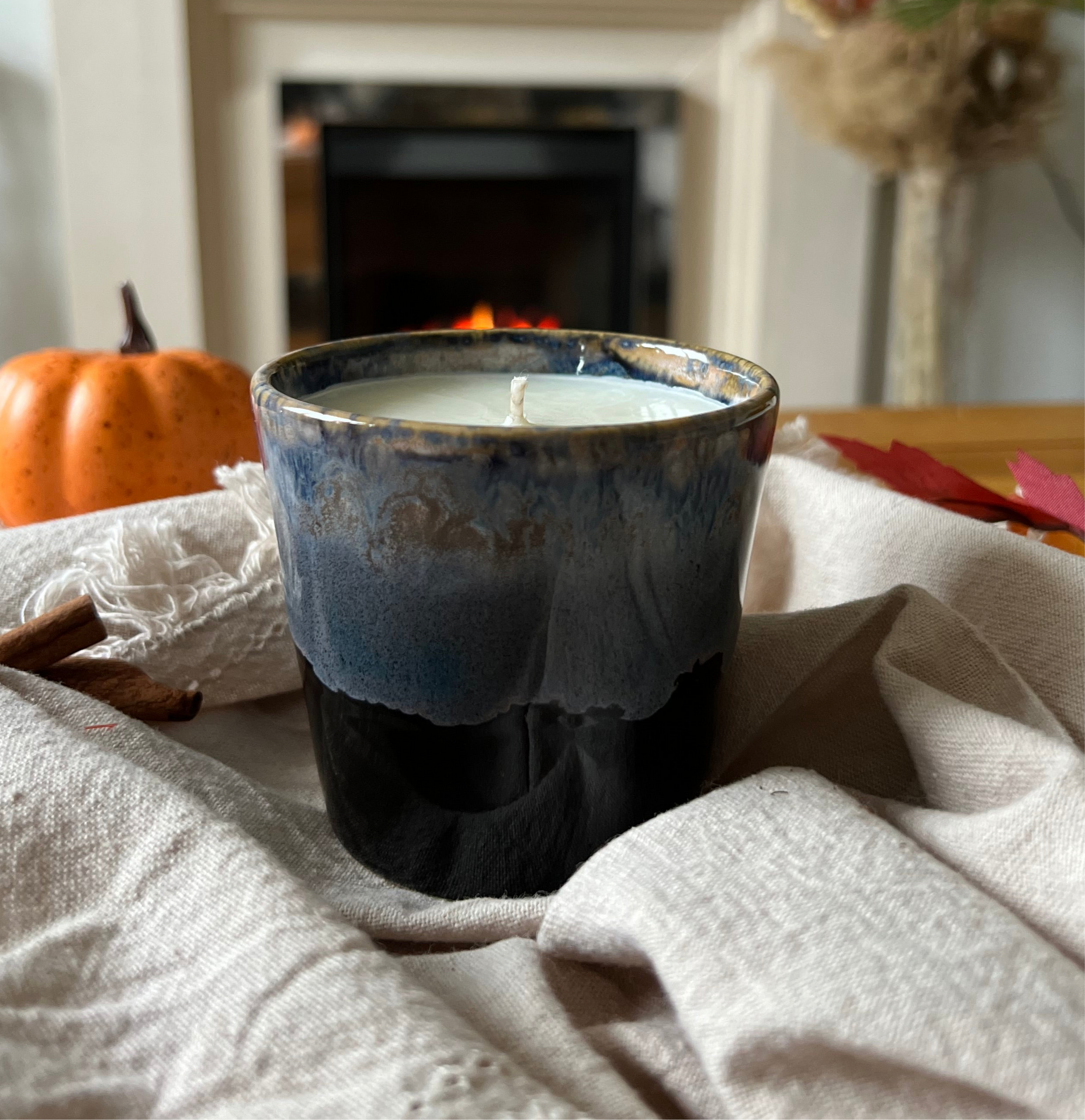 Christmas Fizz Aromatherapy Candle | Coffee Cup Candle