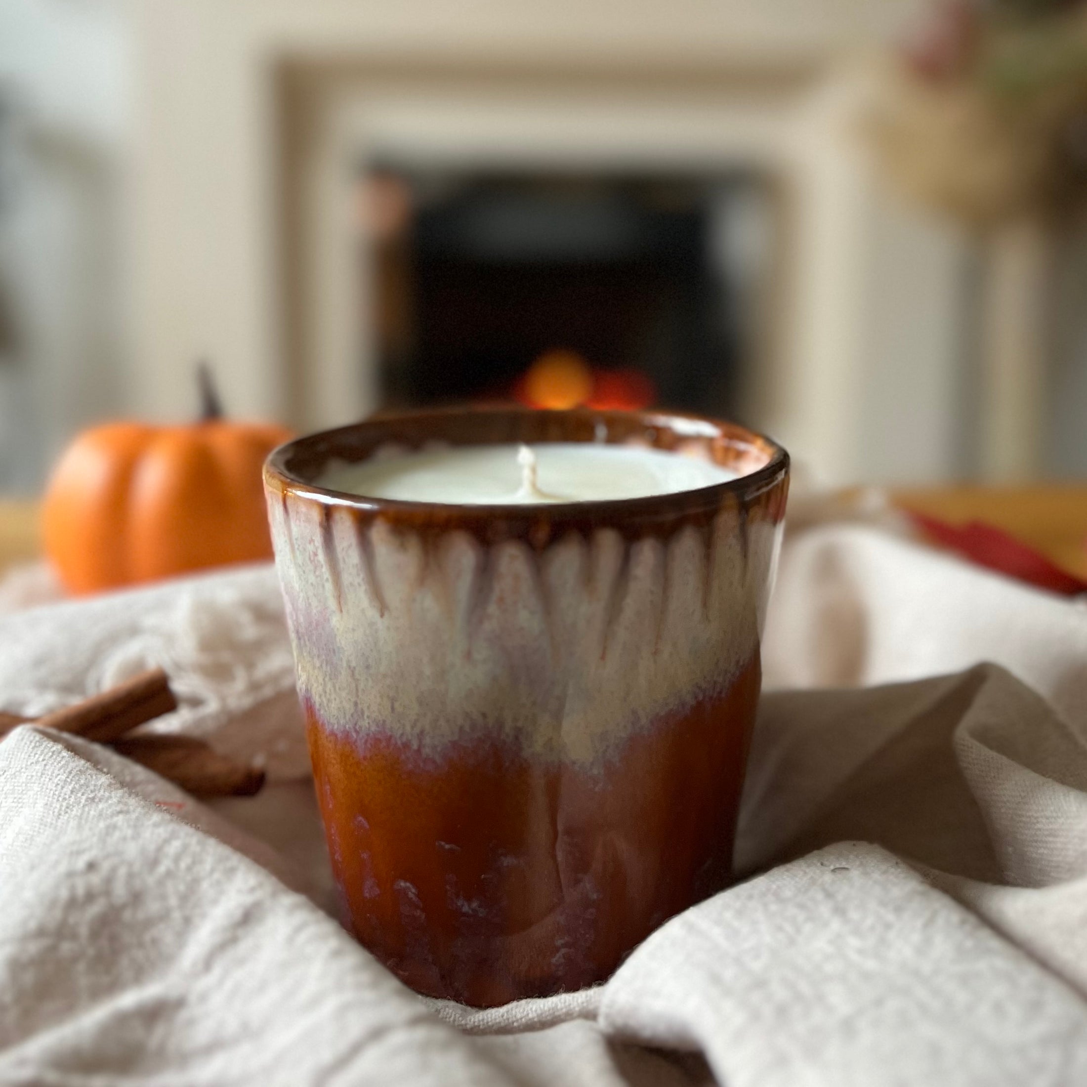 Christmas Fizz Aromatherapy Candle | Coffee Cup Candle