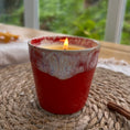 Load image into Gallery viewer, Christingle Aromatherapy Candle | Festive Coffee Cup
